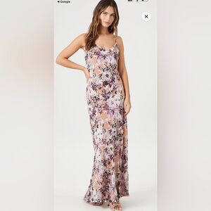 NWT Floral Maxi Dress